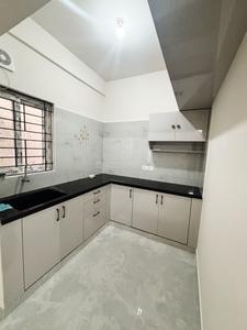 Kitchen Image of 700 Sq.ft 1 BHK Independent House for rent in New Tippasandra Bengaluru for Rs. 33000
