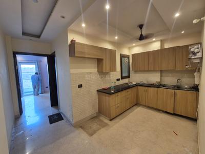 Kitchen Image of 1000 Sq.ft 2 BHK Builder Floor for rent in Mansarover Garden New Delhi for Rs. 35000