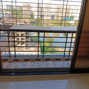 Balcony Image of 1200 Sq.ft 2 BHK Apartment / Flat for rent in Ashtavinayak Aangan, Ulwe Navi Mumbai for Rs. 60000