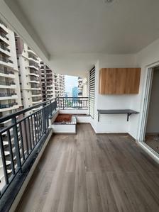 Balcony Image of 2210 Sq.ft 3 BHK Apartment / Flat for rent in Spectra, Financial District Hyderabad for Rs. 80000
