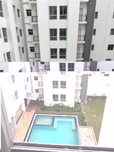 Balcony Image of 650 Sq.ft 2 BHK Apartment / Flat for rent in Solaris Joka, Joka Kolkata for Rs. 16000