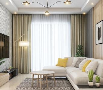 Hall Image of 1460 Sq.ft 3 BHK Apartment / Flat for sale in Divine Garden, Lohegaon Pune for Rs. 10300000