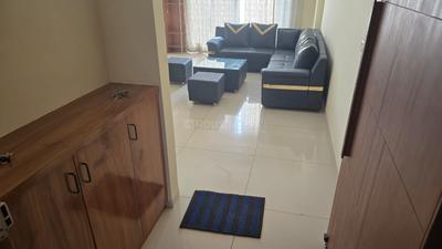Bedroom Image of 1460 Sq.ft 3 BHK Apartment / Flat for rent in Shree Red Coral Hamptons, New Gotri Vadodara for Rs. 40000