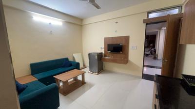 Living Room Image of 550 Sq.ft 1 BHK Apartment / Flat for rent in Scheme No 113 Indore for Rs. 20000
