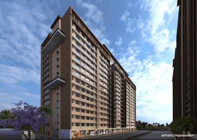 Image of 485 Sq.ft 2 BHK Apartment / Flat for sale in Magus City, Kalyan West, Kalyan for Rs. 3200000