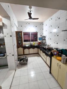 Kitchen Image of 1500 Sq.ft 3 BHK Apartment / Flat for sale in Ramdev Nagar Ahmedabad for Rs. 8600000