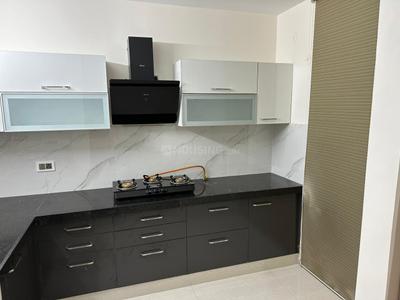 Kitchen Image of 1000 Sq.ft 3 BHK Apartment / Flat for rent in Symphonia, Vaishali Nagar Jaipur for Rs. 60000