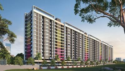 Image of 1200 Sq.ft 2 BHK Apartment / Flat for sale in Newton Homes Tathawade Phase 1, Tathawade, Pune for Rs. 6590000