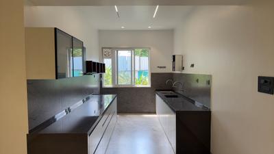 Kitchen Image of 1350 Sq.ft 3 BHK Apartment / Flat for sale in Nirman Cosmopolis, Tathawade Pune for Rs. 16700000