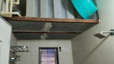 Kitchen Image of 550 Sq.ft 1 BHK Apartment / Flat for rent in Vashi Omkar CHS, Vashi Navi Mumbai for Rs. 22000