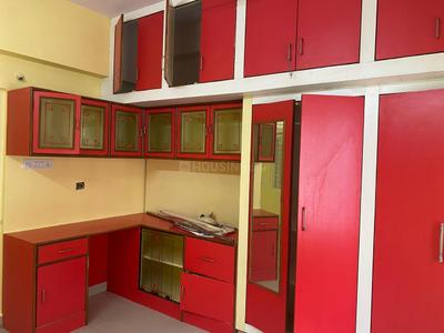 Kitchen Image of 1250 Sq.ft 3 BHK Apartment / Flat for rent in Nalanda Arcade, Pragathi Nagar Hyderabad for Rs. 24000