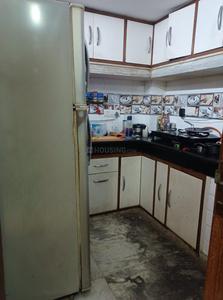Kitchen Image of 900 Sq.ft 2 BHK Builder Floor for rent in Lajpat Nagar New Delhi for Rs. 41500