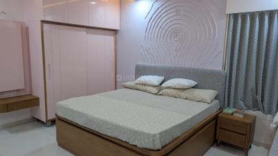 Bedroom Image of 2238 Sq.ft 3 BHK Apartment / Flat for rent in Shivalik Green View, Shantigram Ahmedabad for Rs. 110000