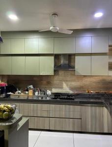 Kitchen Image of 2415 Sq.ft 4 BHK Apartment / Flat for sale in Sheetal Westpark Residency, Vastrapur Ahmedabad for Rs. 25000000
