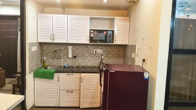 Kitchen Image of 1000 Sq.ft 2 BHK Builder Floor for rent in Lajpat Nagar New Delhi for Rs. 66000