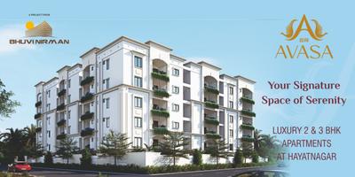 Image of 1130 Sq.ft 2 BHK Apartment / Flat for sale in Hayathnagar, Hyderabad for Rs. 5650001