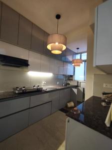 Kitchen Image of 1360 Sq.ft 3 BHK Apartment / Flat for rent in Omaxe The Palace, Gomti Nagar Lucknow for Rs. 60000