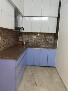 Kitchen Image of 900 Sq.ft 3 BHK Builder Floor for rent in Dashrath Puri New Delhi for Rs. 25000