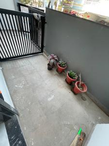 Balcony Image of 1000 Sq.ft 1 BHK Apartment / Flat for rent in Scheme 78 Indore for Rs. 18000