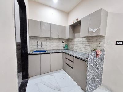 Kitchen Image of 600 Sq.ft 1 BHK Apartment / Flat for rent in Mahalakshmi Nagar Indore for Rs. 15000