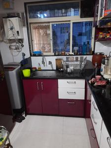 Kitchen Image of 700 Sq.ft 1 BHK Apartment / Flat for sale in Airoli Navi Mumbai for Rs. 9500000