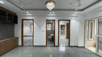 Living Room Image of 900 Sq.ft 3 BHK Builder Floor for rent in Chhattarpur New Delhi for Rs. 32000