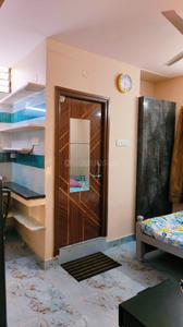 Bedroom Image of 155 Sq.ft 1 RK Apartment / Flat for rent in Begumpet Hyderabad for Rs. 13000