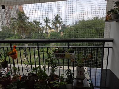 Balcony Image of 1615 Sq.ft 3 BHK Apartment / Flat for rent in Prestige Misty Waters Vista Tower, Nagavara Bengaluru for Rs. 70000