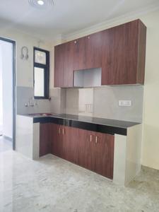 Kitchen Image of 460 Sq.ft 1 BHK Apartment / Flat for rent in Khanpur New Delhi for Rs. 12000