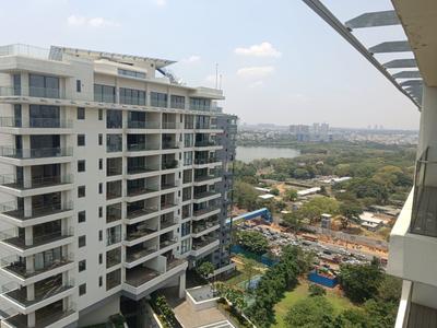 Balcony Image of 4000 Sq.ft 4 BHK Apartment / Flat for sale in Embassy Lake Terraces, Hebbal Bengaluru for Rs. 100000000