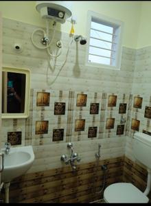 Bathroom Image of 350 Sq.ft 1 RK Independent House for rent in Chinnapanna Halli Bengaluru for Rs. 13000