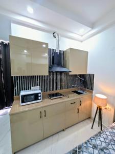 Kitchen Image of 400 Sq.ft 1 RK Builder Floor for rent in Sector 52 Gurgaon for Rs. 25000