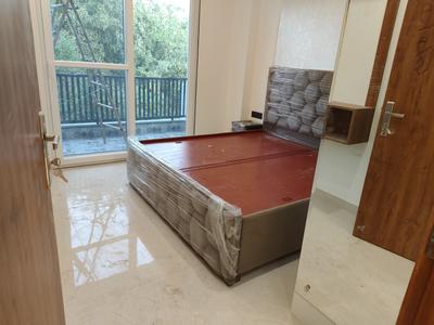Bedroom Image of 1200 Sq.ft 1 BHK Builder Floor for rent in Sector 46 Gurgaon for Rs. 35000
