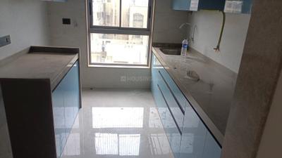 Kitchen Image of 1100 Sq.ft 3 BHK Apartment / Flat for rent in Sunshine Samriddhi Garden Wing C Gulmohar Wing D Deodhar, Bhandup West Mumbai for Rs. 62000