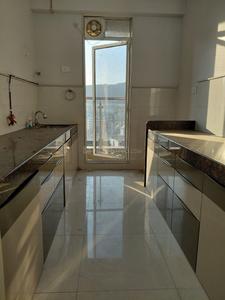 Kitchen Image of 500 Sq.ft 1 BHK Apartment / Flat for sale in Ashar Edge, Thane West Thane for Rs. 9500000