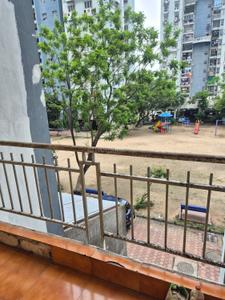 Balcony Image of 1330 Sq.ft 3 BHK Apartment / Flat for rent in South City Garden, Behala Kolkata for Rs. 35000
