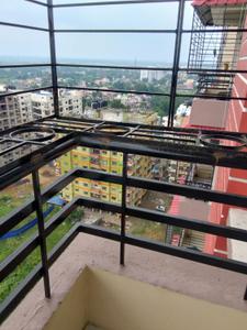 Balcony Image of 1352 Sq.ft 3 BHK Apartment / Flat for rent in Unique Ashiyana Society, Shankarpur West Durgapur for Rs. 22000