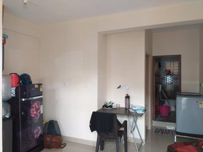 Living Room Image of 400 Sq.ft 1 BHK Apartment / Flat for rent in Kartik Nagar Bengaluru for Rs. 15000