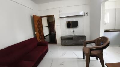 Living Room Image of 600 Sq.ft 1 BHK Builder Floor for rent in Mahadevapura Bengaluru for Rs. 28000