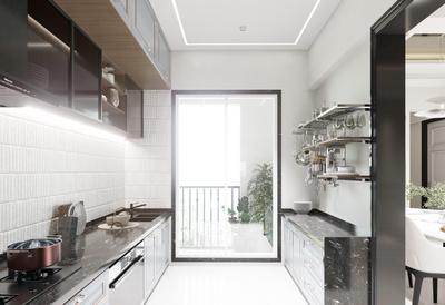 Kitchen Image of 1320 Sq.ft 3 BHK Apartment / Flat for sale in Aniruddha Icon, Nerul Navi Mumbai for Rs. 25100000