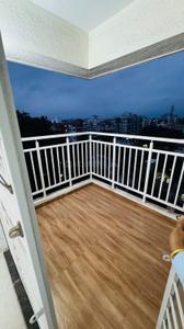 Balcony Image of 1195 Sq.ft 2 BHK Apartment / Flat for rent in Vraj Central Vista, Indira Nagar Nashik for Rs. 17000