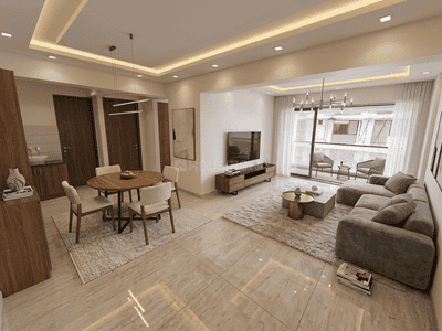 Living Room Image of 1614 Sq.ft 3 BHK Apartment / Flat for sale in Santa Inez Goa for Rs. 19500000