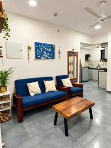 Hall Image of 658 Sq.ft 1 BHK Apartment / Flat for rent in Nanma One Cochin, Eroor Kochi for Rs. 32000