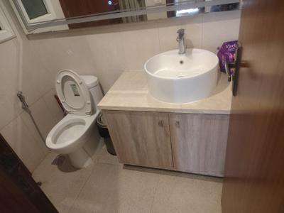 Bathroom Image of 919 Sq.ft 1 BHK Builder Floor for rent in Central The Room II, Sector 33 Sohna for Rs. 39000