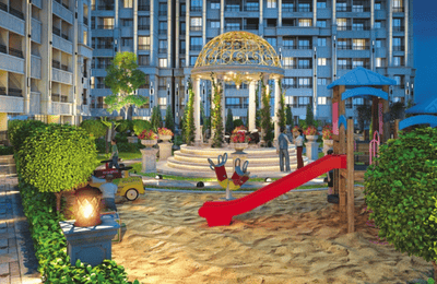 Image of 808 Sq.ft 2 BHK Apartment / Flat for sale in Swaminarayan City, Dombivli West, Thane for Rs. 5800000