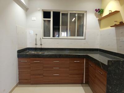 Kitchen Image of 1000 Sq.ft 2 BHK Apartment / Flat for sale in Mayuri Adhinathpuram by Mayuri Landmark, Undri Pune for Rs. 5700000