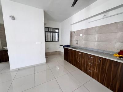 Kitchen Image of 1050 Sq.ft 1.5 BHK Apartment / Flat for rent in Godrej Vananta, Jagatpur Ahmedabad for Rs. 18000