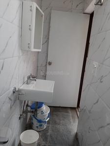 Bathroom Image of 350 Sq.ft 1 RK Builder Floor for rent in Green Park Extension New Delhi for Rs. 35000