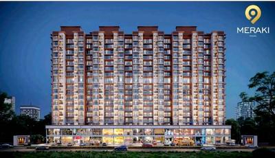 Building Image of 610 Sq.ft 1 BHK Apartment / Flat for sale in Ekdant 9 Meraki, Panvel Navi Mumbai for Rs. 4084000