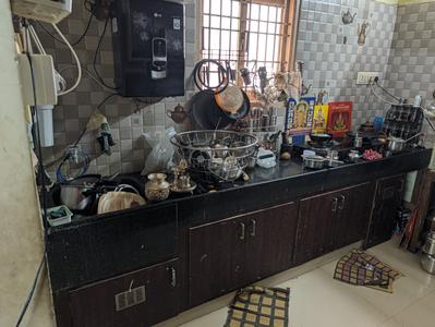 Kitchen Image of 662 Sq.ft 2 BHK Apartment / Flat for sale in KVR Sudarsanam, Kolathur Chennai for Rs. 5500000